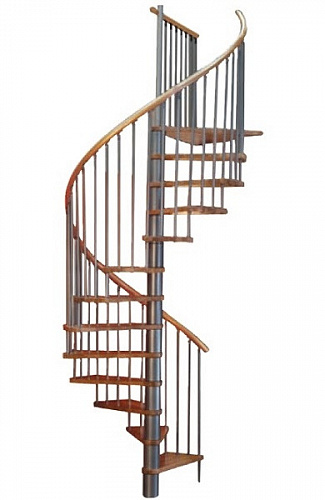 Винтовая лестница MINKA Spiral Effect, серебро