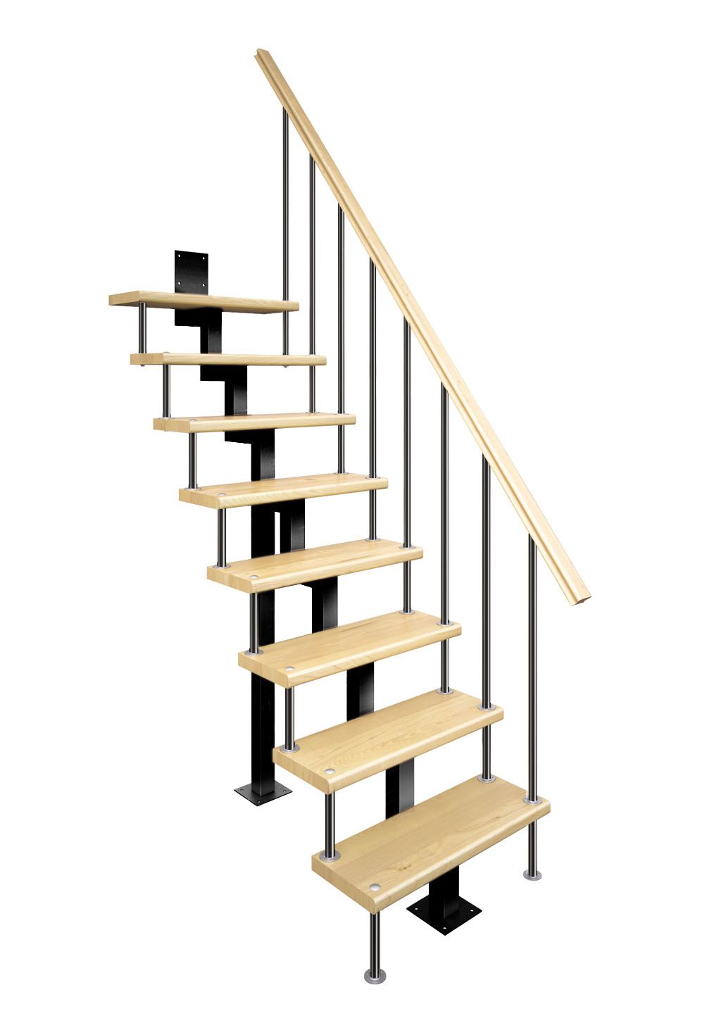 Малогабаритная модульная лестница, купить в Москве, цена на заказ в интернет-магазине