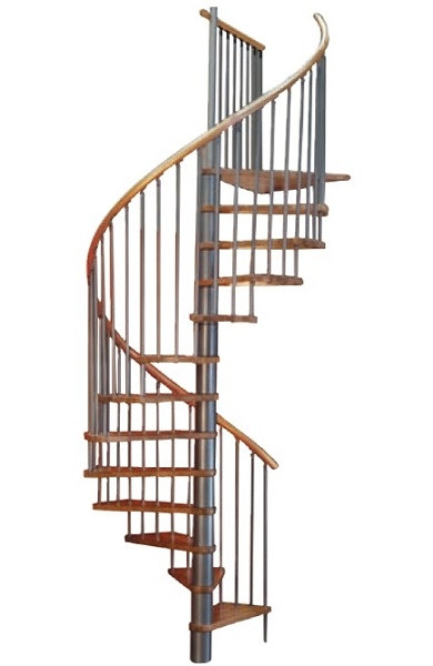 Винтовая лестница MINKA Spiral Decor, серебро